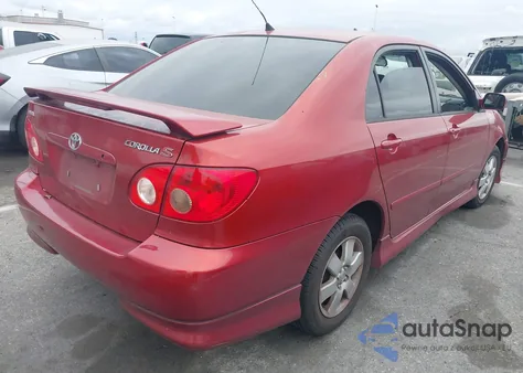 2007 Toyota Corolla S from USA, damaged, VIN 2T1BR32E97C835748